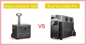 Jackery 3000 Pro vs. EcoFlow Delta Pro