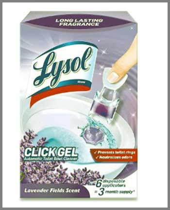 Lysol Click Gel Automatic Toilet Bowl Cleaner
