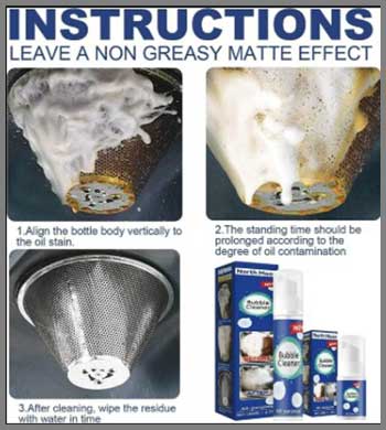 North Moon Bubble Cleaner Foam