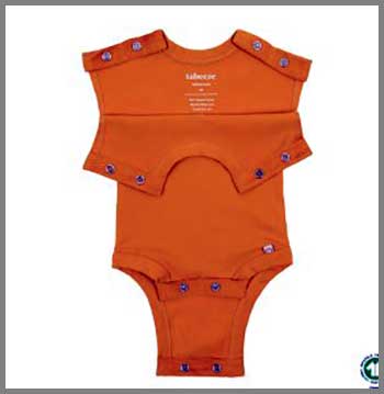 Tabeeze Bottom-Up Baby Bodysuit