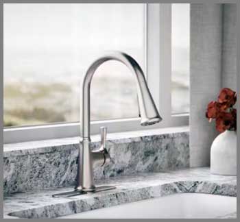 Kohler Tyne Single-Handle Pull-Down Sprayer Kitchen Faucet