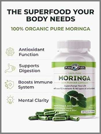 Pura Vida Moringa Capsules