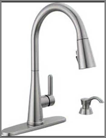 Delta Greydon Single-Handle Pull-Down Sprayer Kitchen Faucet