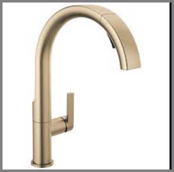 Delta 19824lf-Sp Keele Kitchen Faucet