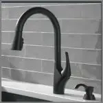 Delta Anderson Matte Black Faucet