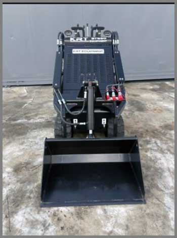 The 2023 KRT ST650 Mini Skid Steer Track Loader