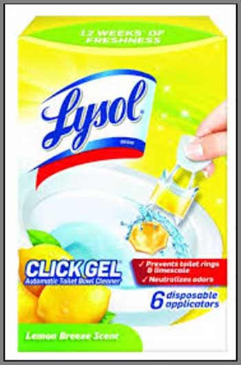 Lysol Click Gel Automatic Toilet Bowl Cleaner