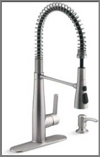 Kohler K-R10651-Sd-Vs Sous Kitchen Sink Faucet
