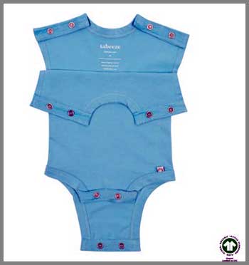 Tabeeze Bottom-Up Baby Bodysuit