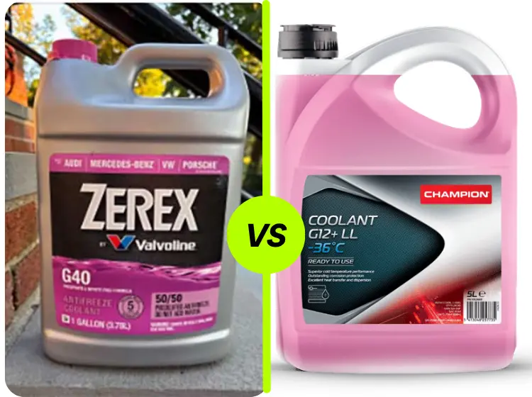 Zerex G40 vs. G12 Coolant