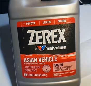 Zerex Coolant