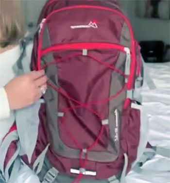 Mountaintop 40L hiking backpack