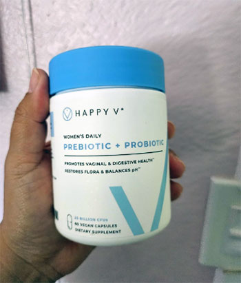Happy V Prebiotic and Probiotic