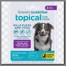 Sergeant's Guardian Topical For Dogs