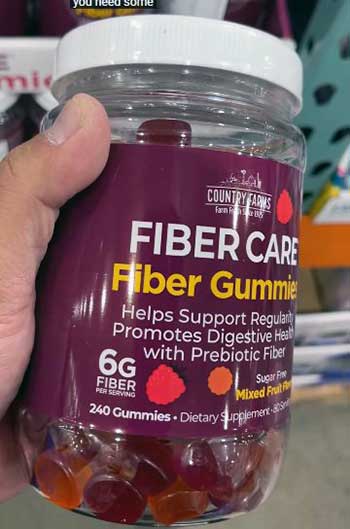 Country Farms Fiber Care Gummies