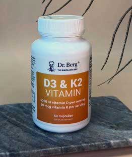 Dr. Berg Vitamin D3 And K2