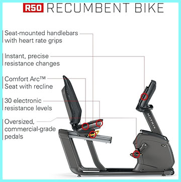 Matrix R50 Recumbent Bike