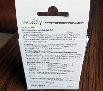 Vetality Stop The Runs
