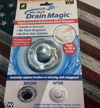 Mer-Maid Drain Magic Sink Stopper