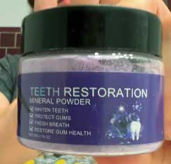 Teeth Restoration Mineral Powder