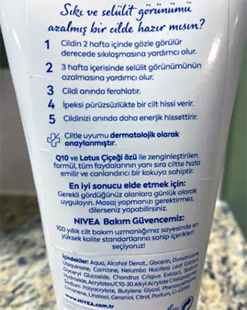 NIVEA Firming Cellulite Gel Cream