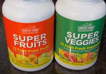 Country Farms Super Fruits And Veggies