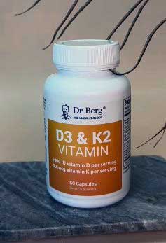 Dr. Berg Vitamin D3 And K2