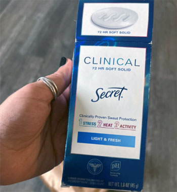 Secret Clinical Strength Antiperspirant