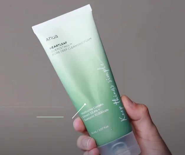 Anua Heartleaf Deep Pore Foam Cleanser Review