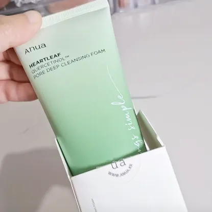 Anua Heartleaf Deep Pore Foam Cleanser Review