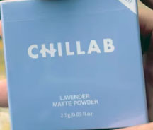chillab lavender matte powder review