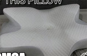 cozyrest memory foam neck pillow
