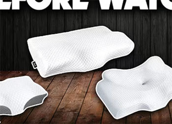 cozyrest memory foam neck pillow