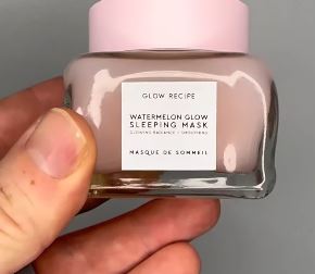 glow recipe watermelon glow sleeping mask review