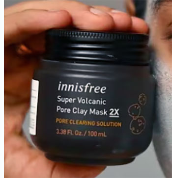 innisfree super volcanic pore clay mask