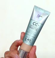 it cosmetics cc cream matte review