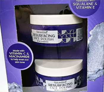 naturewell resurfacing face polish