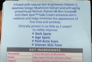palmer's skin success eventone fade cream review