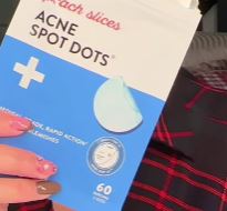 peach slices acne spot dots review