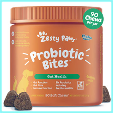 Zesty Paws Probiotic Bites
