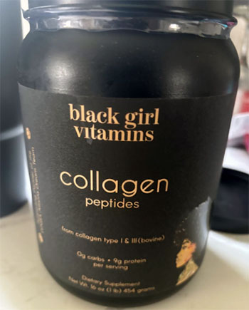 Black Girl Vitamins Collagen Powder
