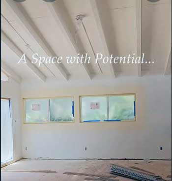 Sloped Ceiling