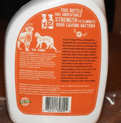 Angry Orange Enzyme Cleaner