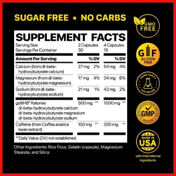 Ketone Fat Burner goBHB Ketones
