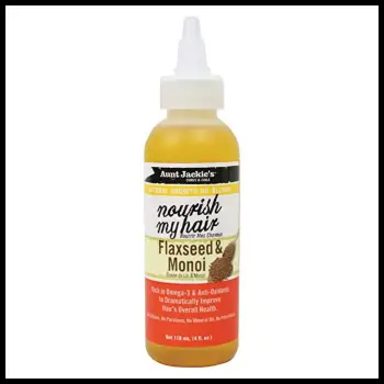 Aunt Jackie’s Flaxseed and Monoi Oil