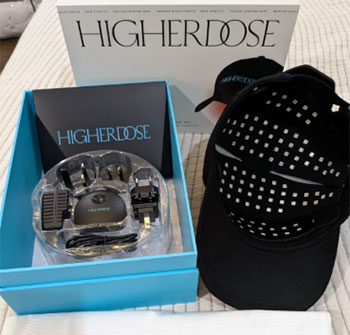 HigherDOSE Red Light Hat