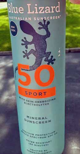 Blue Lizard Spray Sunscreen