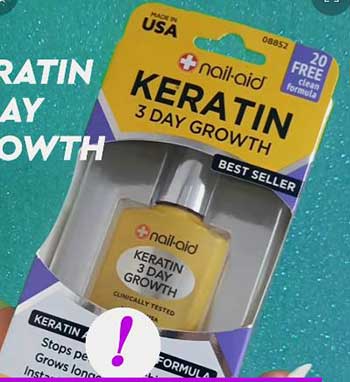 Nail Aid Keratin 3 Day Growth
