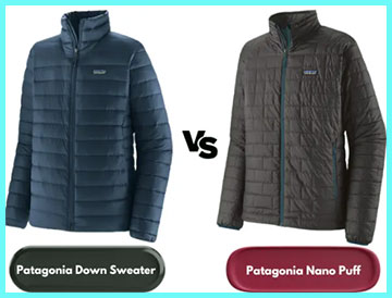 Patagonia Down Sweater Vs. Nano Puff