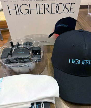 HigherDOSE Red Light Hat
